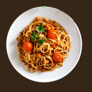 Pasta a la napolitana. PIZZA ENERGÍA